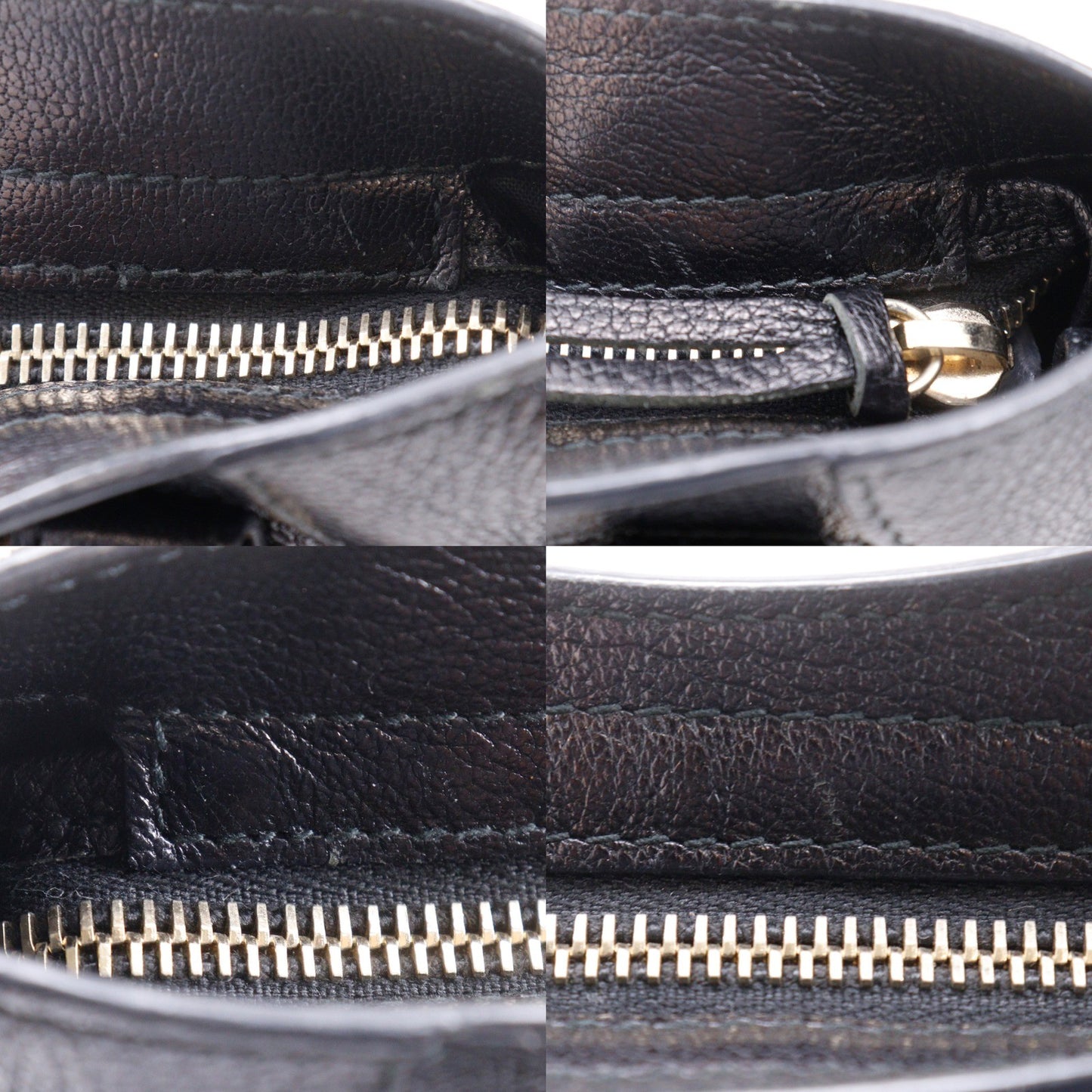 Balenciaga City Classic Metallic Edge Bag Leather, Black, Leather, Handbag