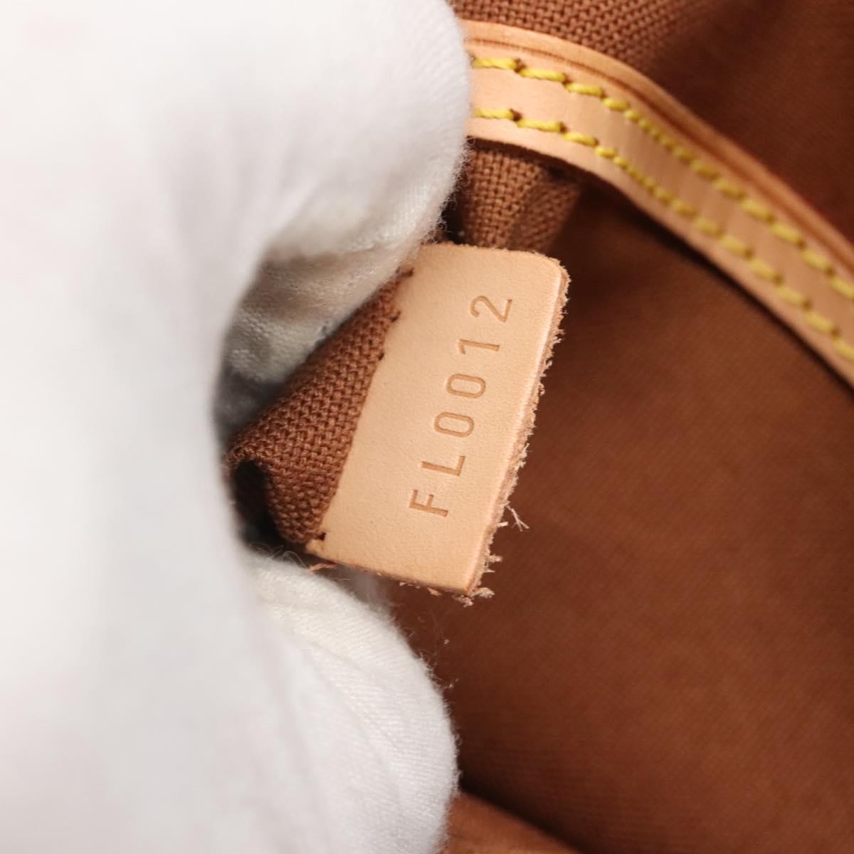 Louis Vuitton Alma Handbag Monogram Canvas, BROWN, CANVAS, Handbag