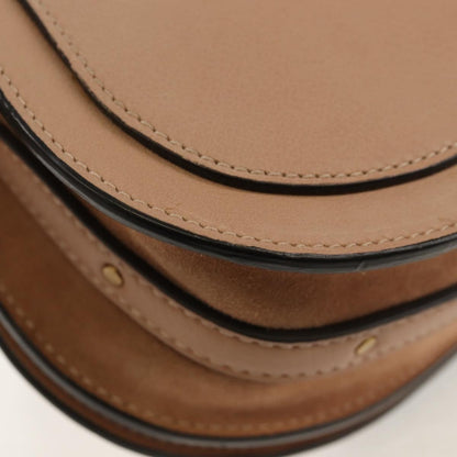 Chloe Nile Crossbody Bag Leather, PINK, LEATHER, Shoulder bag