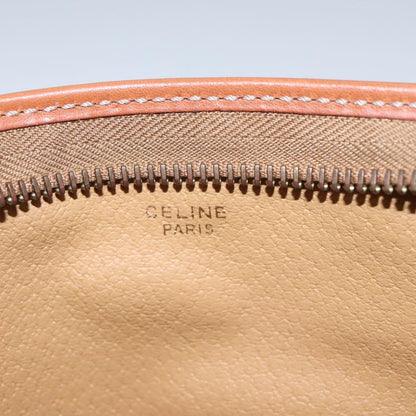 Celine Macadam Pochette Clutch, BROWN, PVC, Clutche & pouche