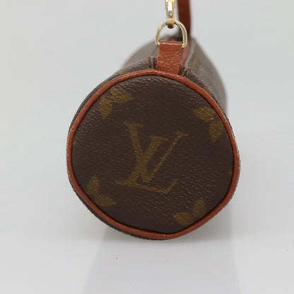 Louis Vuitton Papillon Pochette Monogram Canvas, BROWN, CANVAS, Clutche & pouche