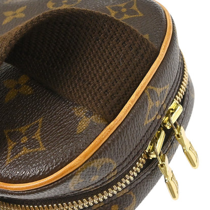 Louis Vuitton Pochette Gange Monogram Canvas, BROWN, CANVAS, Clutche & pouche