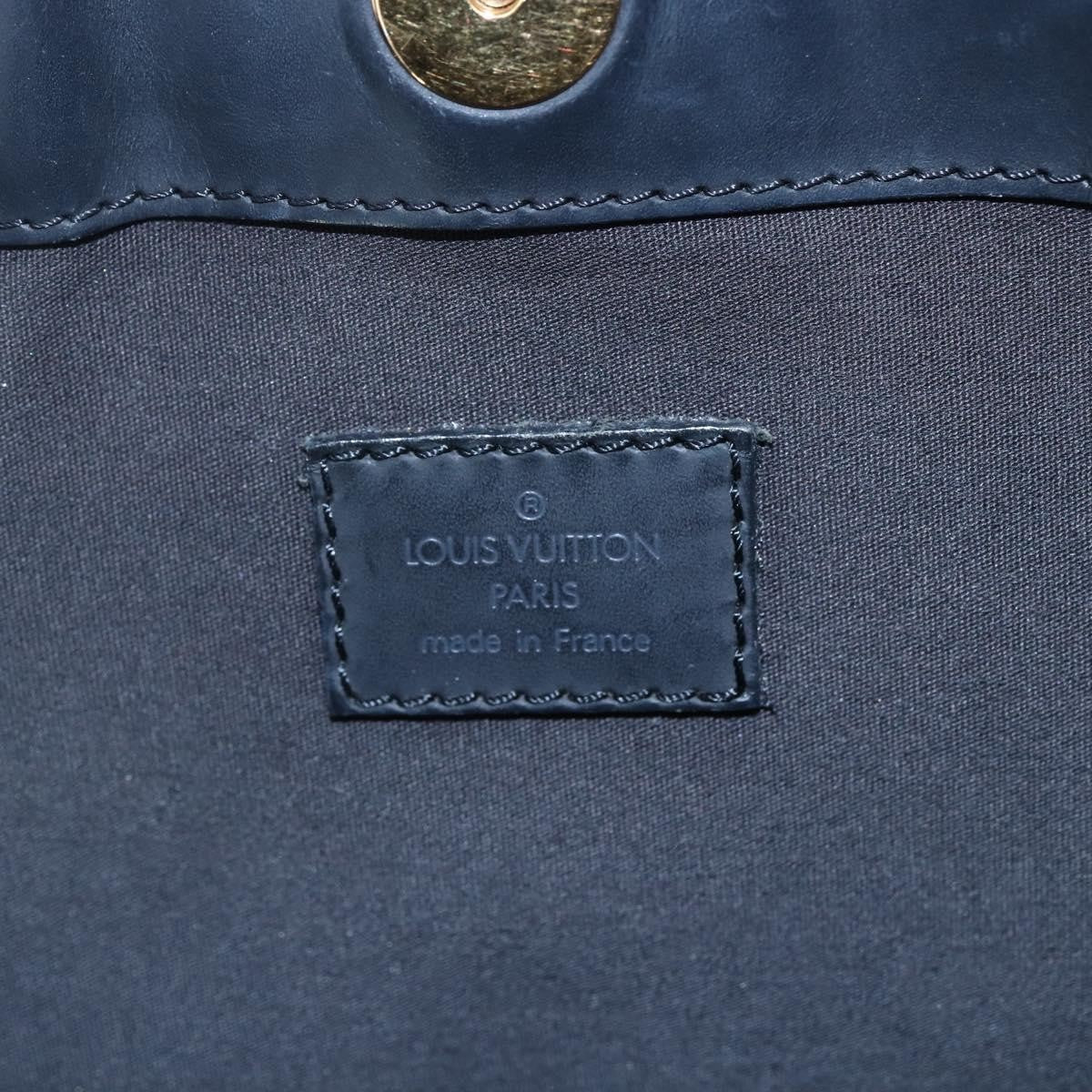 Louis Vuitton Mandara Handbag Epi Leather, BLACK, LEATHER, Shoulder bag