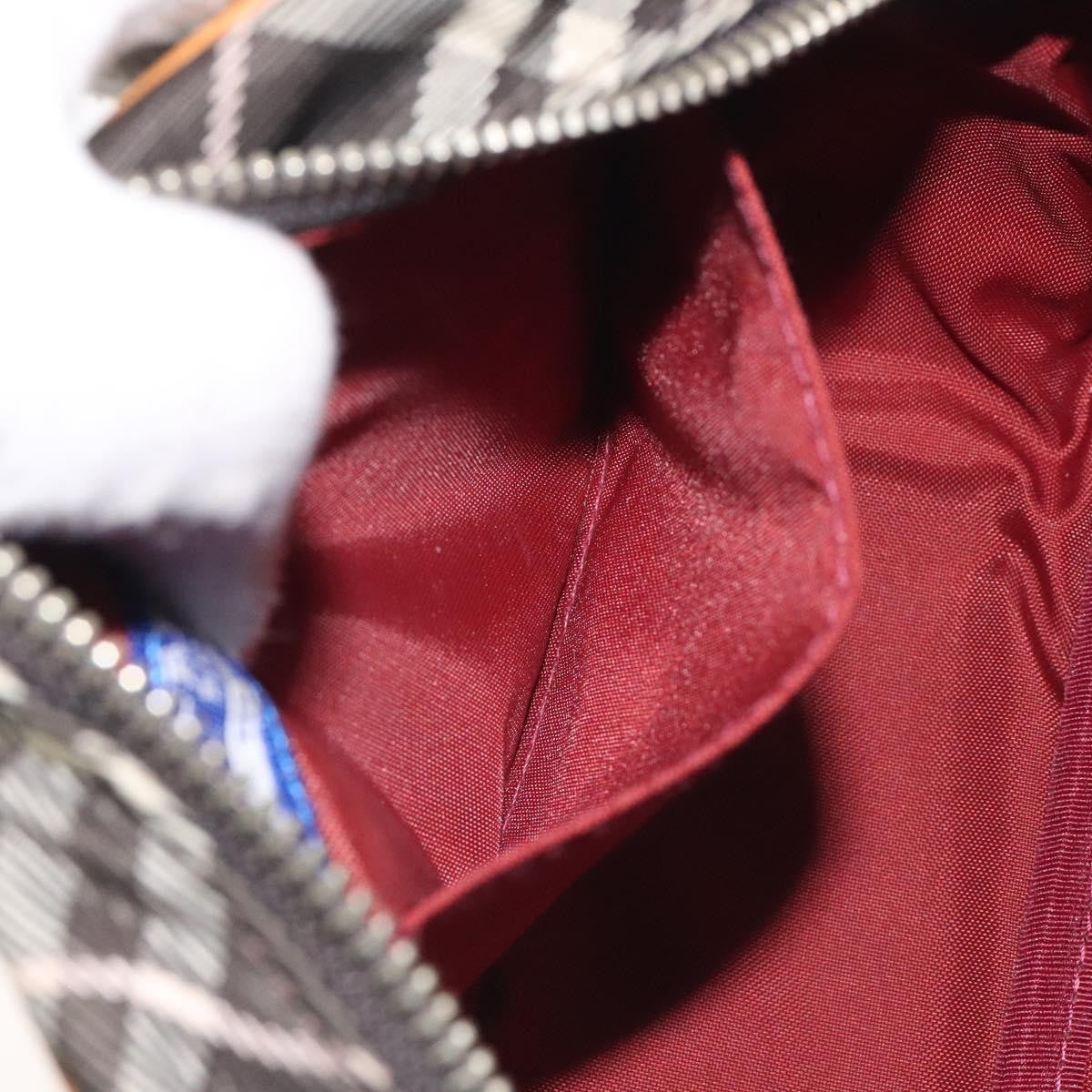 Burberry Nova Check Blue Label Nylon, BROWN, NYLON, Travel bag