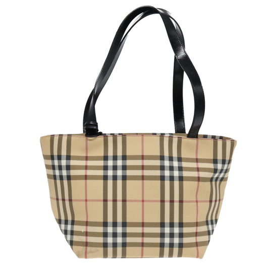 Burberry Nova Check Tote canvas check pattern, BEIGE, CANVAS, Tote bag