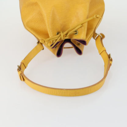 Louis Vuitton Noe Handbag Epi leather, YELLOW, LEATHER, Shoulder bag