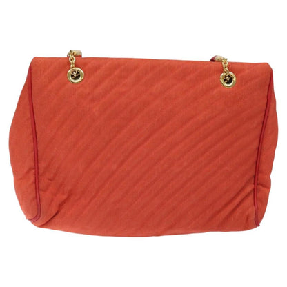 Bally Vintage Shoulder Bag Nylon, ORANGE, NYLON, Shoulder bag