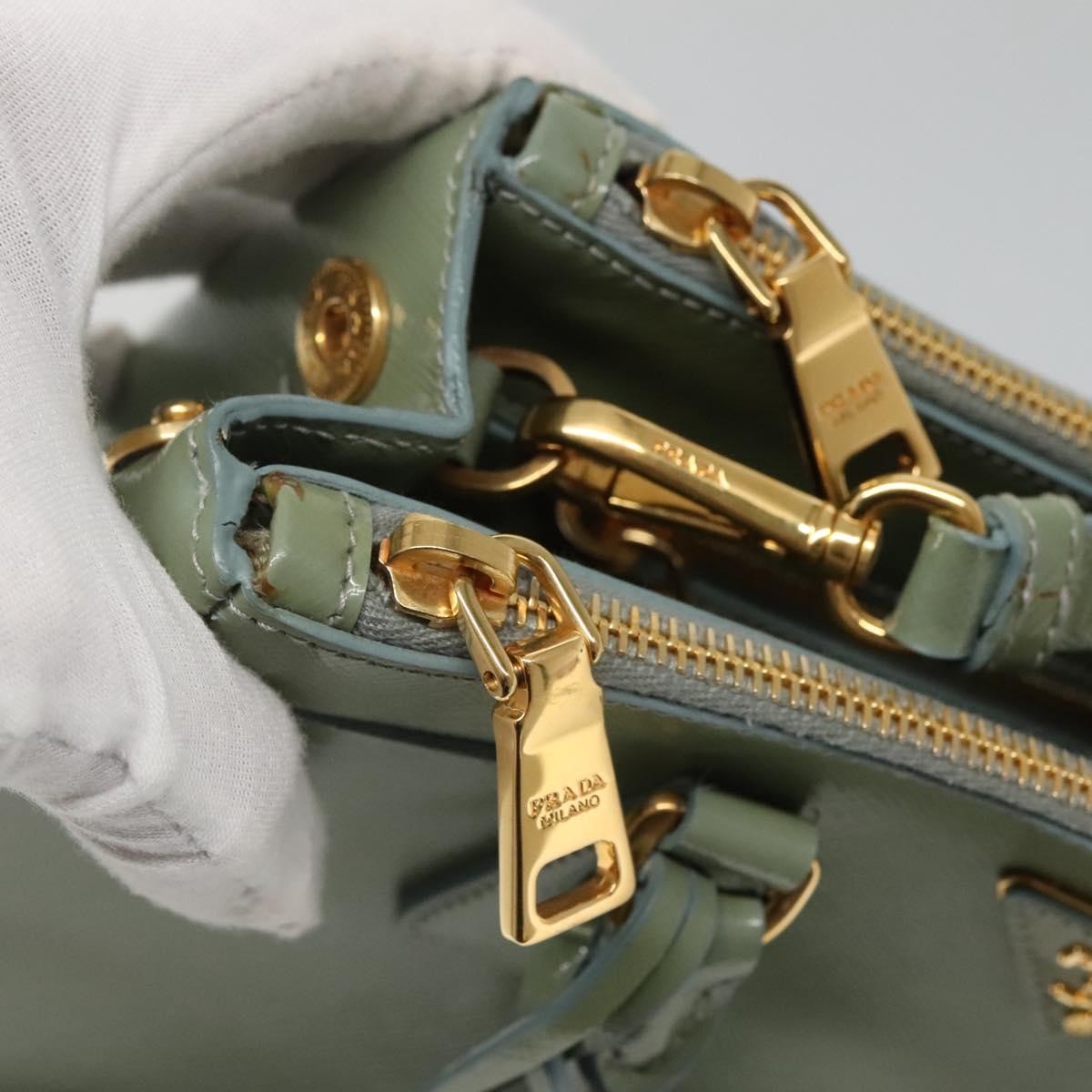 Prada Double Zip Lux Tote Saffiano Leather, GOLD, LEATHER, Handbag