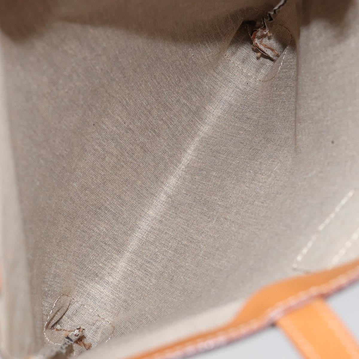 Celine Vintage Macadam Tote bag Canvas, BROWN, CANVAS, Tote bag