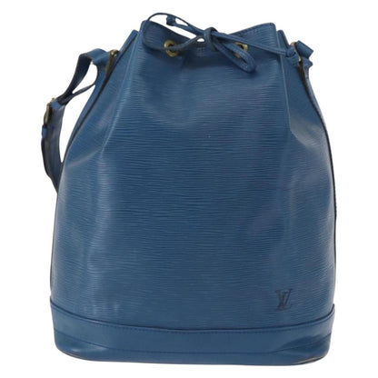 Louis Vuitton Noe Handbag Epi Leather, BLUE, LEATHER, Shoulder bag