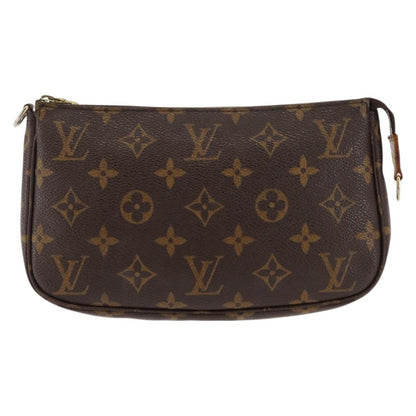 Louis Vuitton Pochette Accessoires NM Monogram Canvas, BROWN, CANVAS, Clutche & pouche