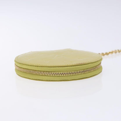 Louis Vuitton Boite Chapeau Coin Purse Monogram Vernis, BEIGE, PATENT_LEATHER, Wallets
