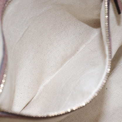 Gucci Soho Zip Tote Leather, PINK, LEATHER, Tote bag