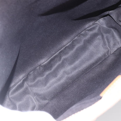 Celine Vintage Macadam Handbag Canvas and Leather, BROWN, CANVAS, Handbag