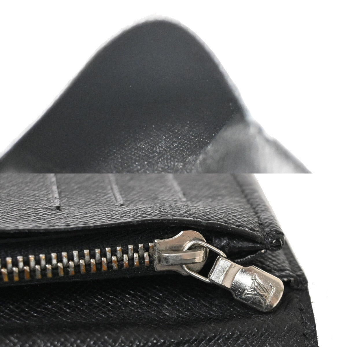 Louis Vuitton Brazza Long Bifold wallet Damier, BLACK, CANVAS, Wallets