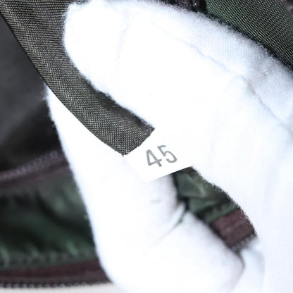 Prada Vintage Zip Handbag Tessuto, GREEN, NYLON, Handbag