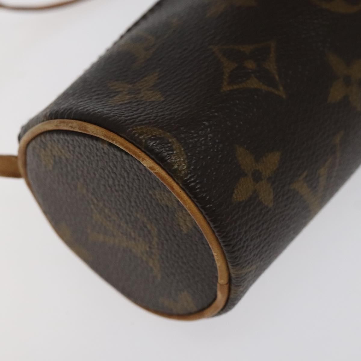 Louis Vuitton Papillon Pochette Monogram Canvas, BROWN, CANVAS, Handbag