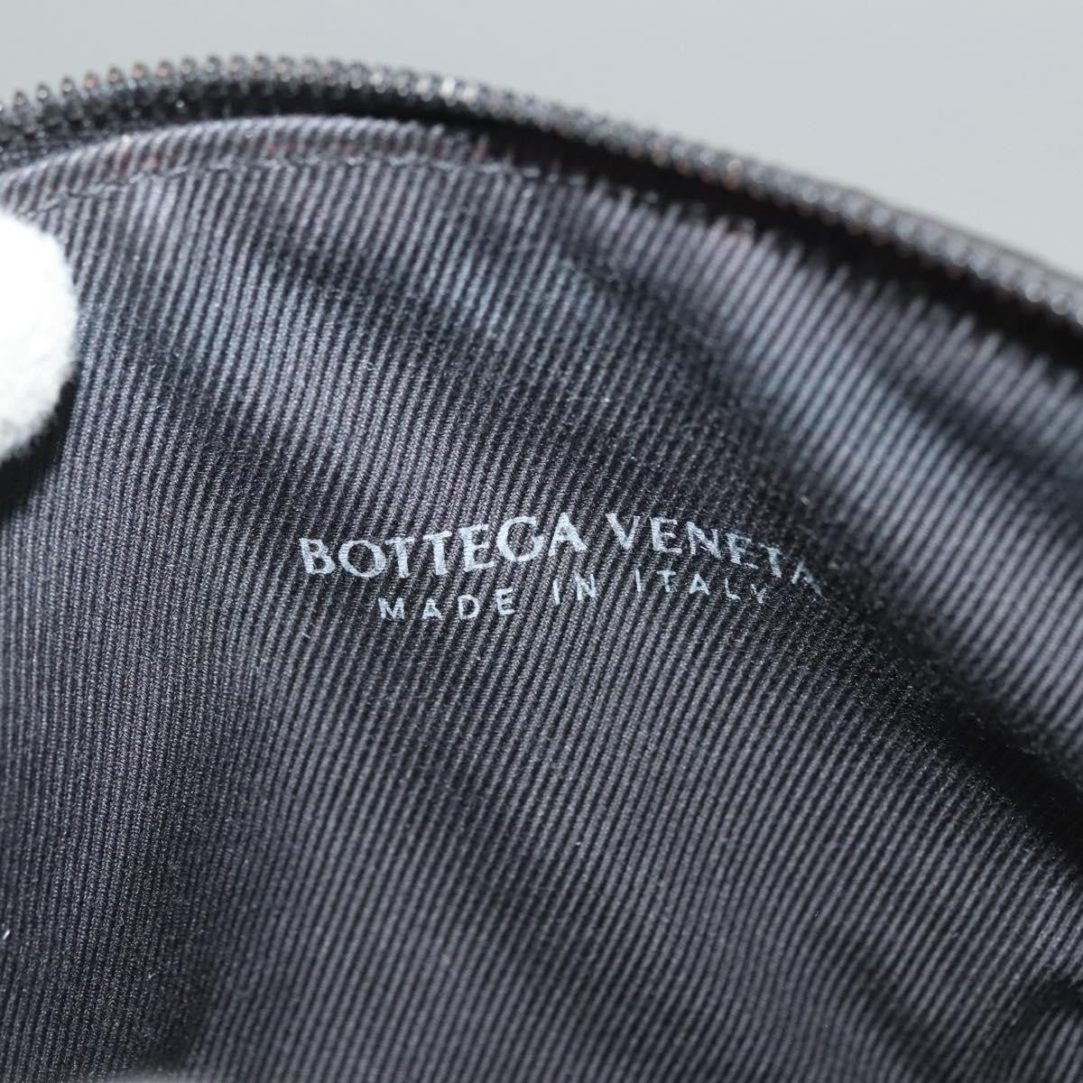 Bottega Veneta Loop Crossbody Bag Intrecciato Nappa, BLACK, LEATHER, Clutche & pouche