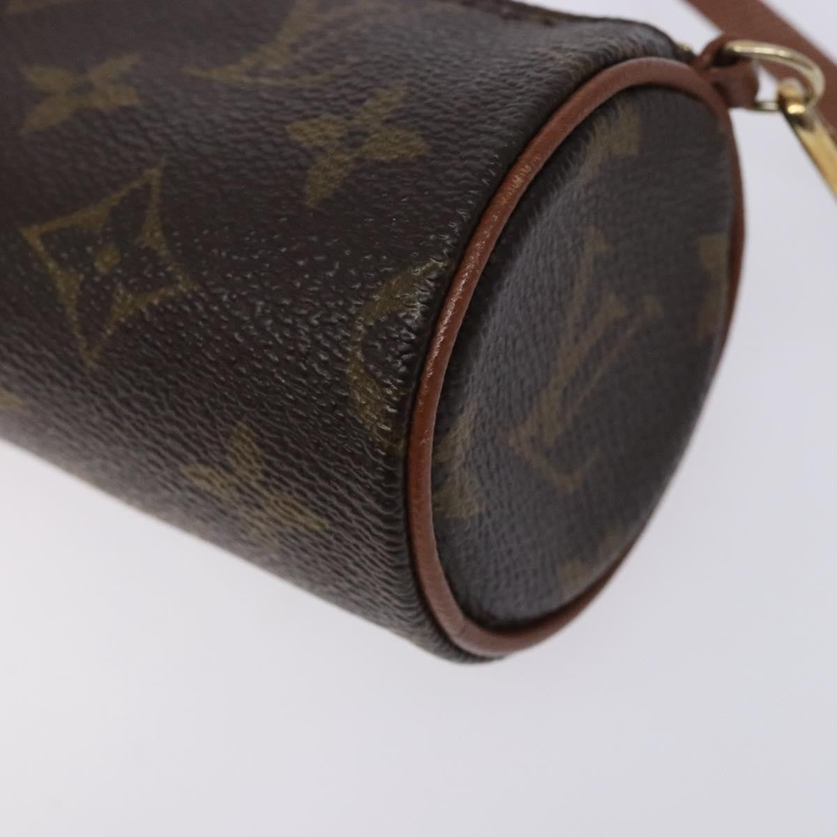 Louis Vuitton Papillon Pochette Monogram Canvas, BROWN, CANVAS, Handbag