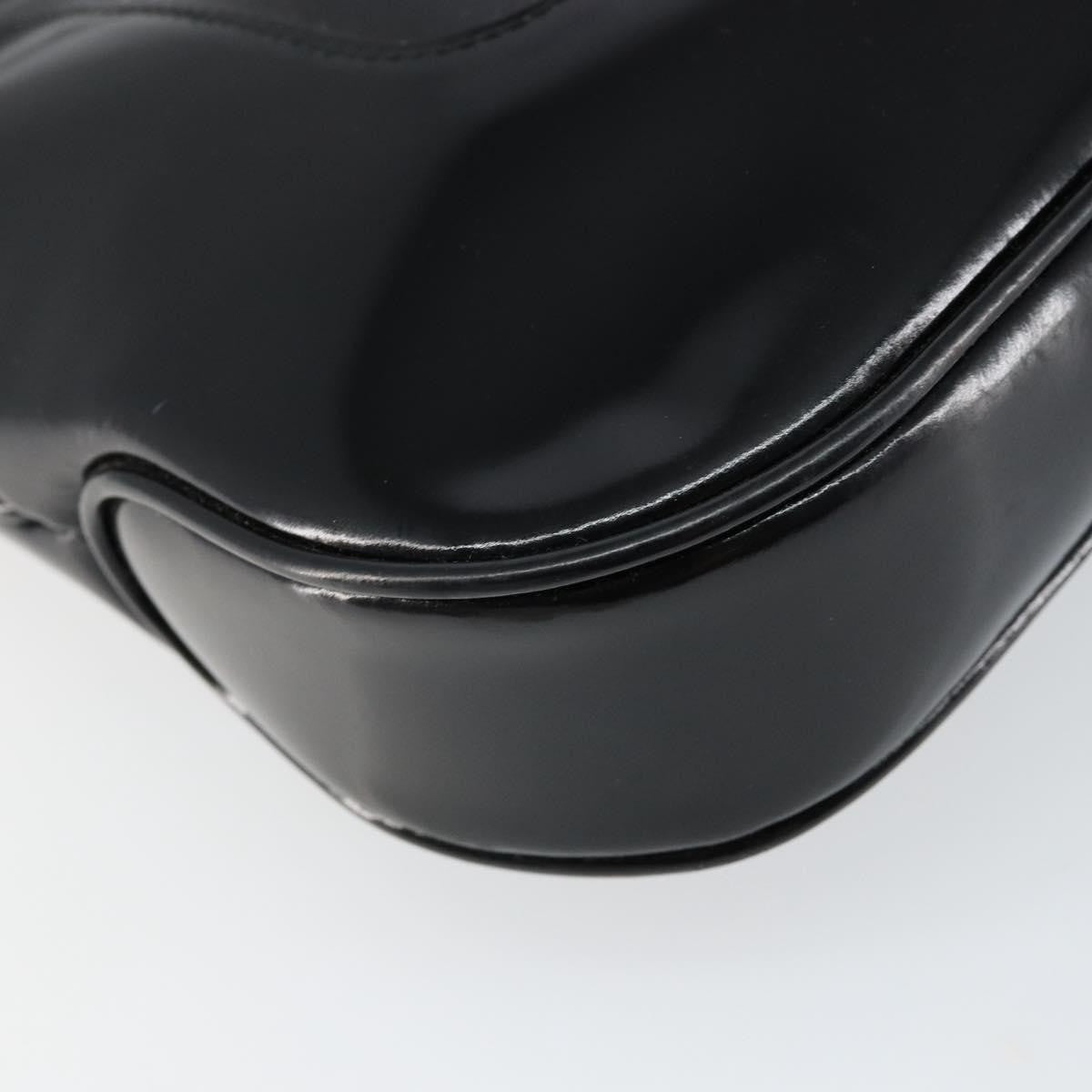 Gucci Jackie Bag Patent Leather, BLACK, PATENT_LEATHER, Shoulder bag