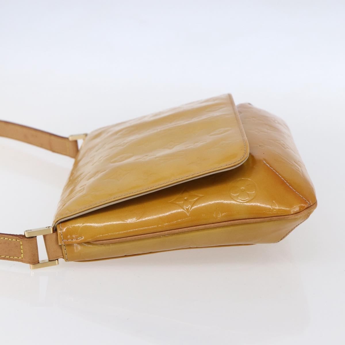 Louis Vuitton Thompson Street Handbag Monogram Vernis, BEIGE, PATENT_LEATHER, Shoulder bag