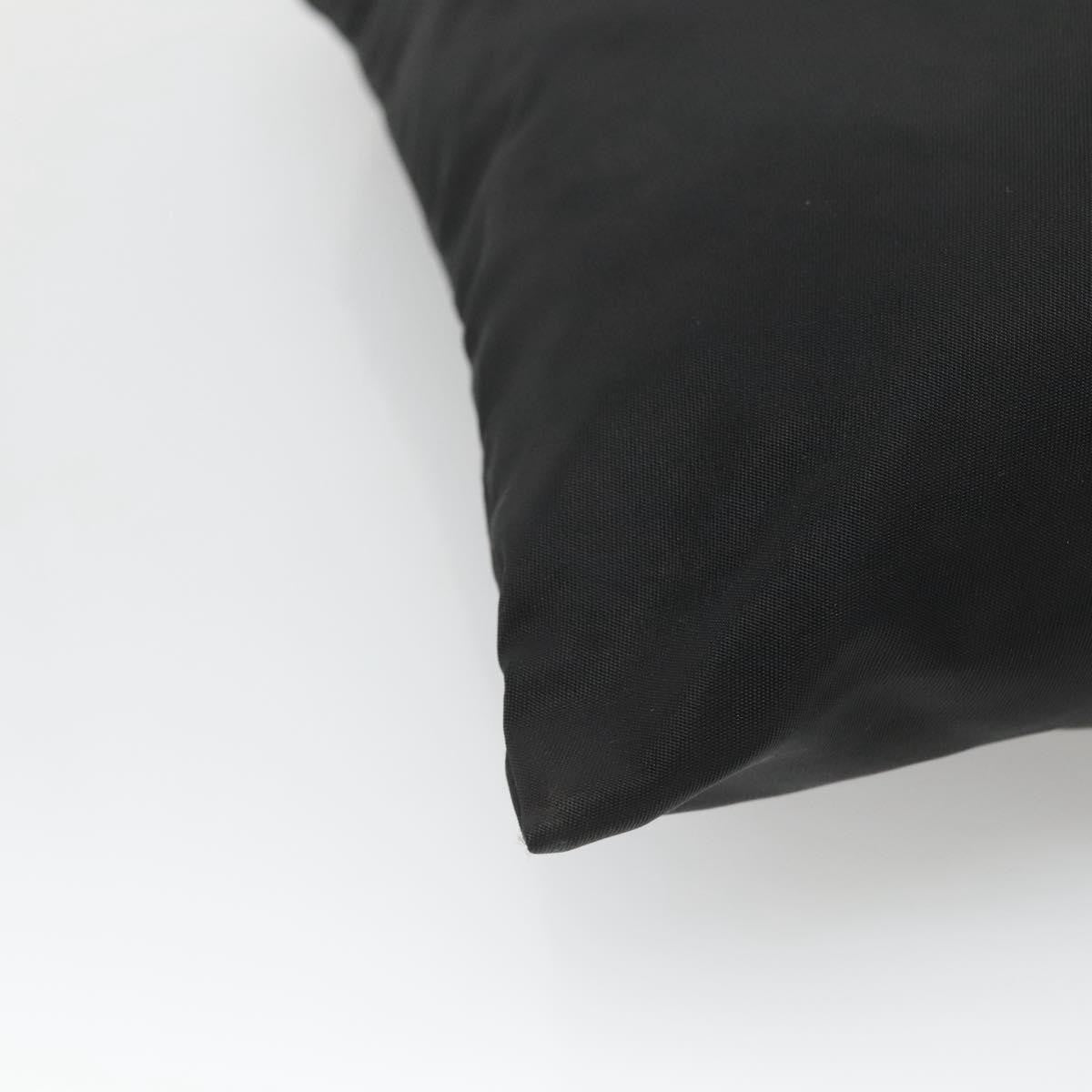 Prada Flat Messenger Bag Tessuto, BLACK, NYLON, Shoulder bag