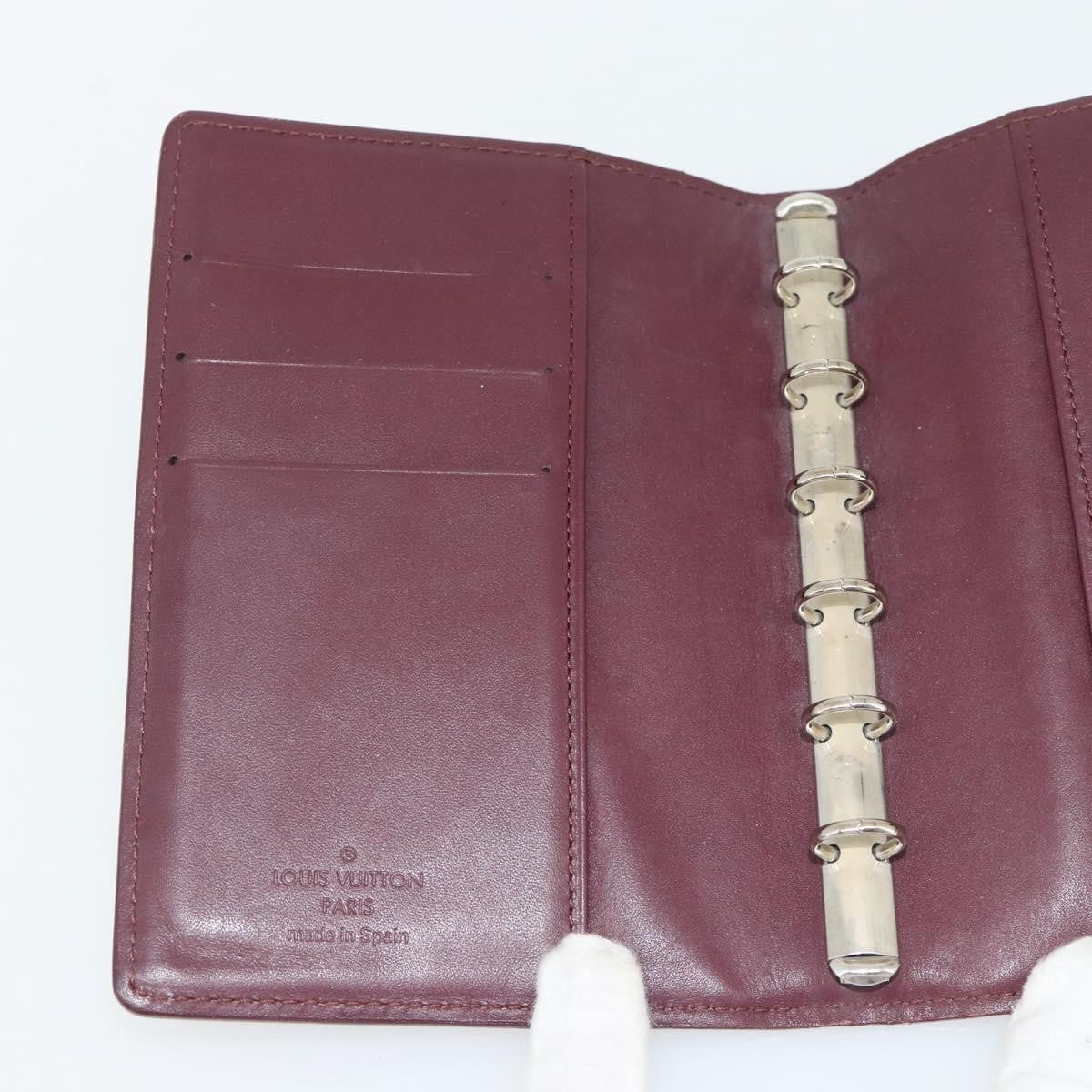 Louis Vuitton Agenda Cover Monogram Canvas, Purple, Canvas, Clutch