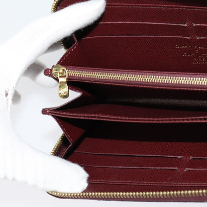 Louis Vuitton Zippy Wallet NM Damier Piet, RED, CANVAS, Wallets