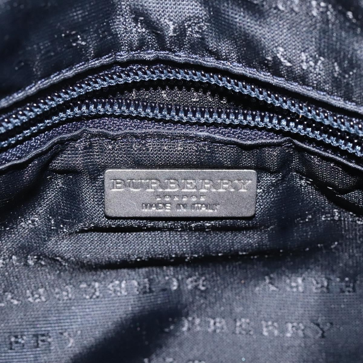 Burberry Nova check boston bag Canvas, NAVY, CANVAS, Handbag