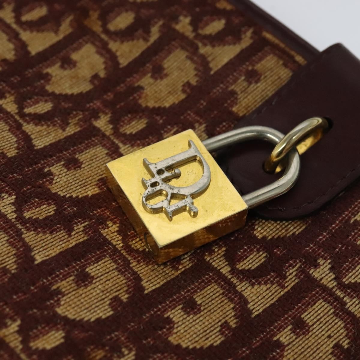 Christian Dior Trotter shoulder bag Canvas, RED, CANVAS, Shoulder bag