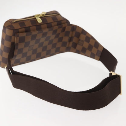 Louis Vuitton Geronimos Waist Bag Damier, BROWN, CANVAS, Shoulder bag