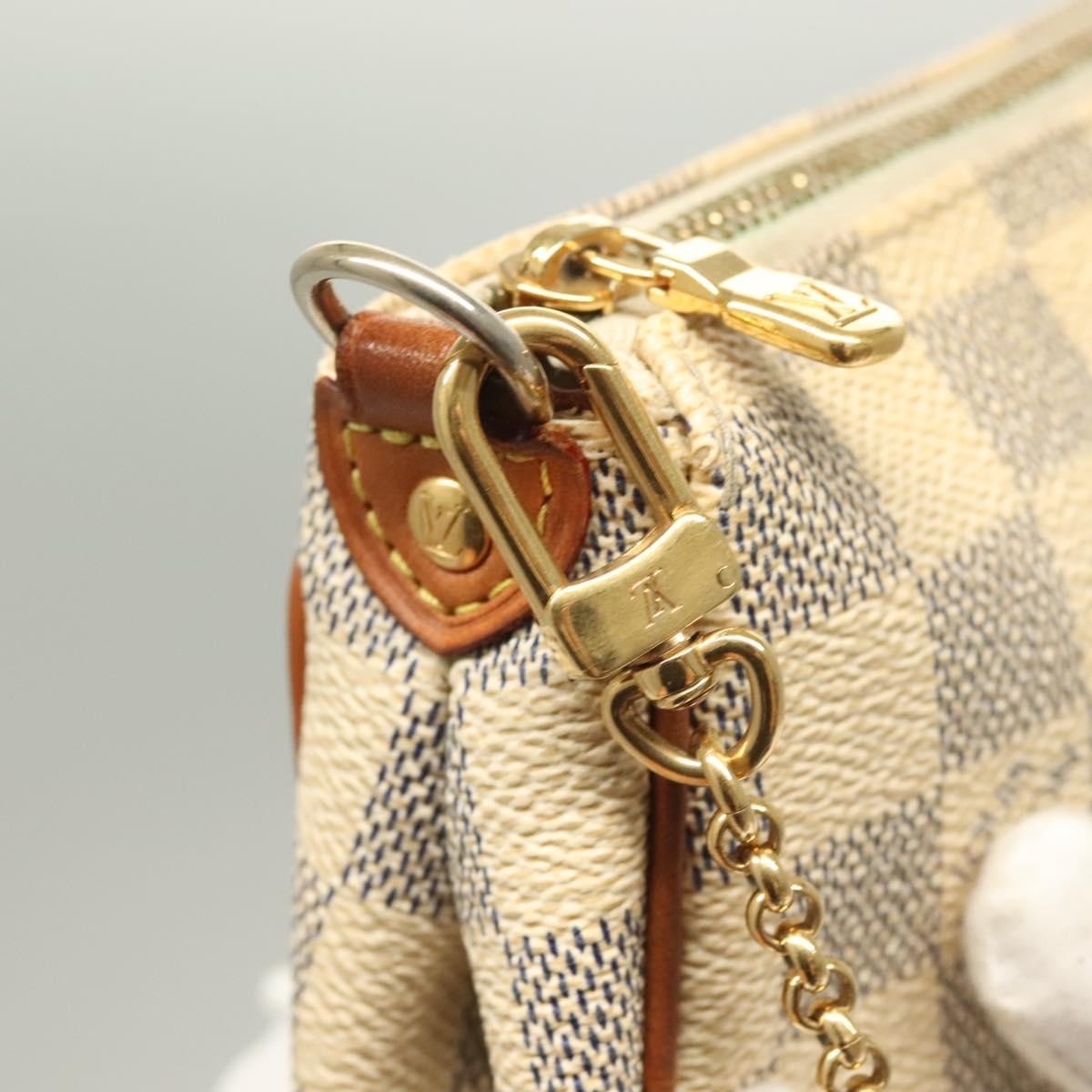 Louis Vuitton Eva Handbag Damier, MULTICOLOUR, CANVAS, Shoulder bag