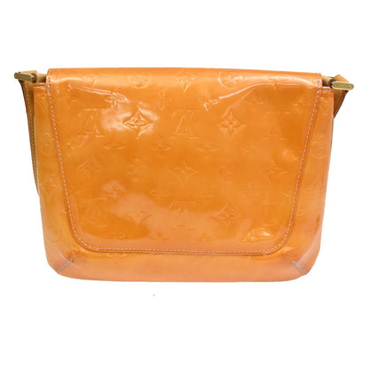 Louis Vuitton Thompson Street Handbag Monogram Vernis, YELLOW, PATENT_LEATHER, Shoulder bag