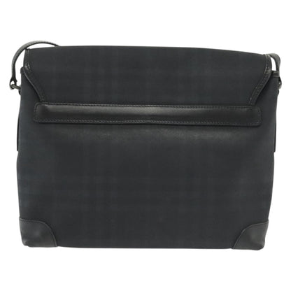 Burberry Nova check Shoulder bag Canvas, NAVY, CANVAS, Shoulder bag