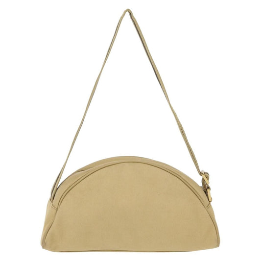 Gucci Vintage Shoulder Bag Canvas, BEIGE, CANVAS, Shoulder bag