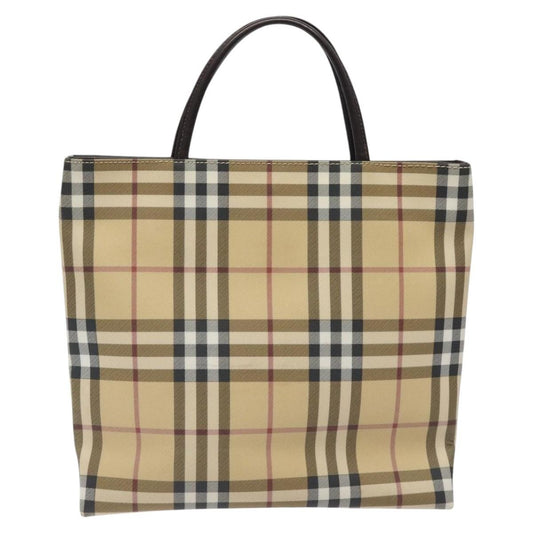 Burberry Nova Check Tote canvas check pattern, BEIGE, CANVAS, Tote bag
