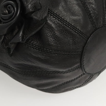 Valentino Garavani Signature Classic Rose Tote bag Leather, BLACK, LEATHER, Tote bag