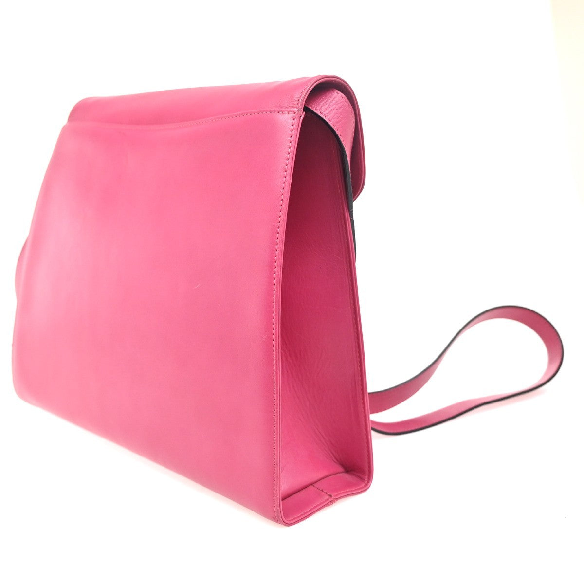 Salvatore Ferragamo Vintage Shoulder Bag Leather, PINK, LEATHER, Shoulder bag