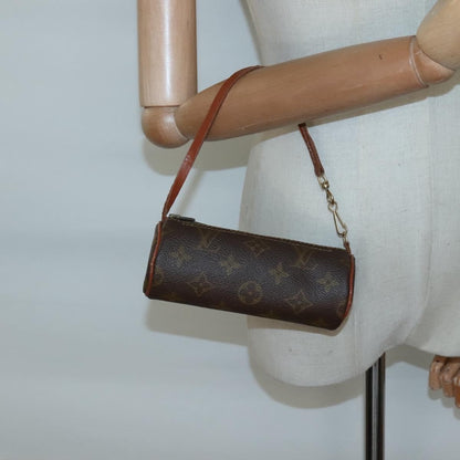 Louis Vuitton Papillon Pochette Monogram Canvas, BROWN, CANVAS, Clutche & pouche