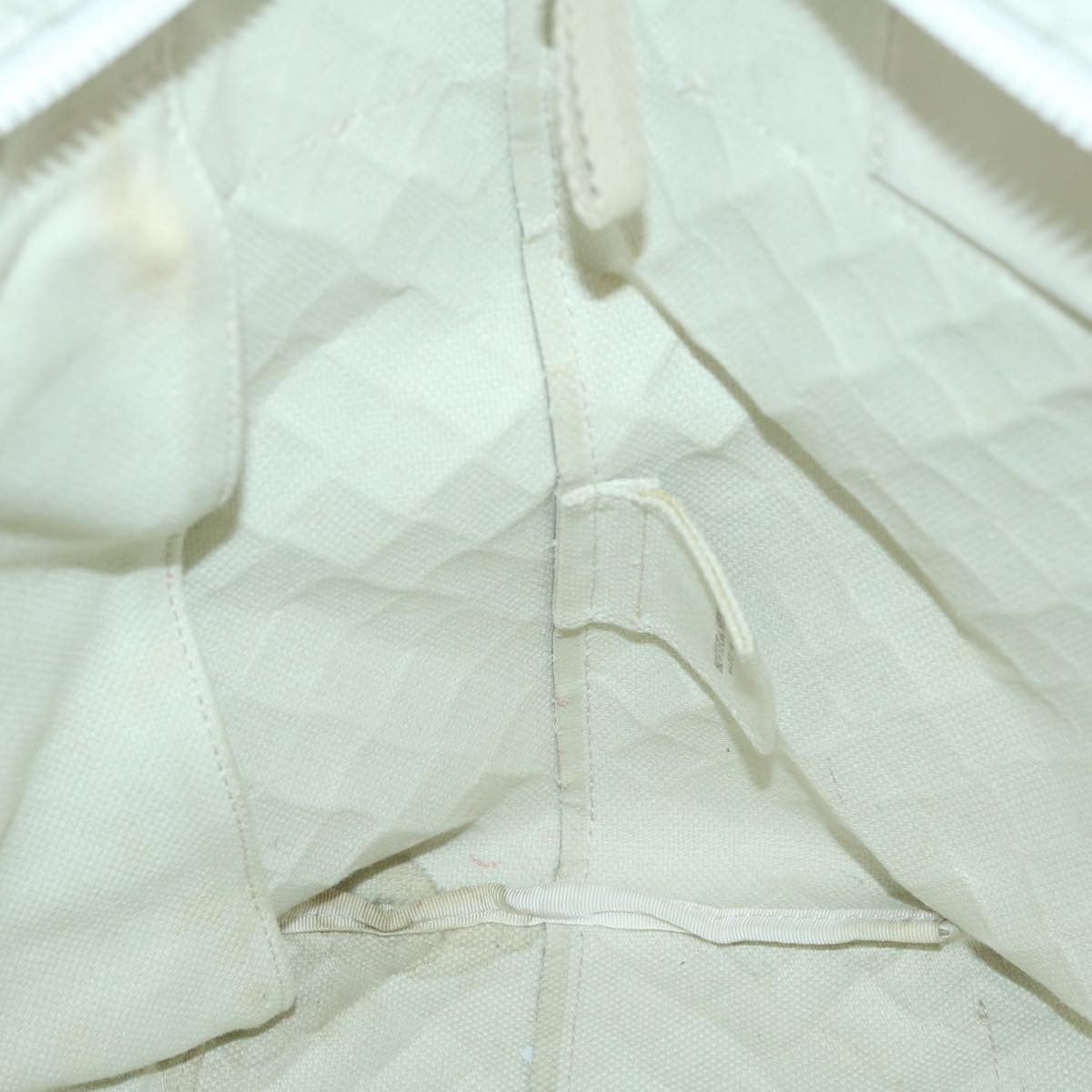 Bottega Veneta Zipped Tote Rubber Intrecciato with Canvas, WHITE, LEATHER, Tote bag