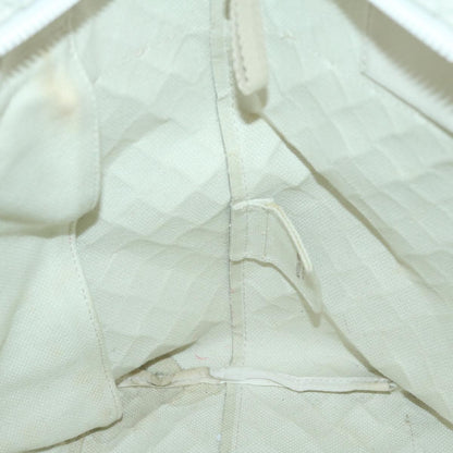 Bottega Veneta Zipped Tote Rubber Intrecciato with Canvas, WHITE, LEATHER, Tote bag