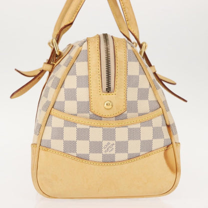 Louis Vuitton Berkeley Handbag Damier, BEIGE, CANVAS, Handbag