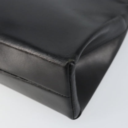 Prada Vintage Handbag Leather, BLACK, LEATHER, Handbag