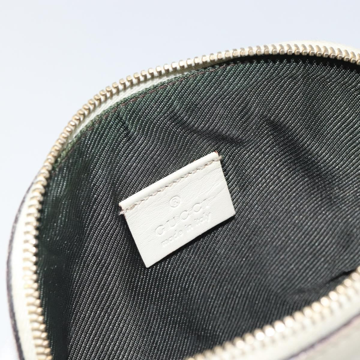 Gucci Cosmetic Pouch Guccissima Leather, BEIGE, CANVAS, Clutche & pouche