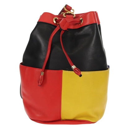 Celine Vintage Bucket Bag Leather, MULTICOLOUR, LEATHER, Shoulder bag