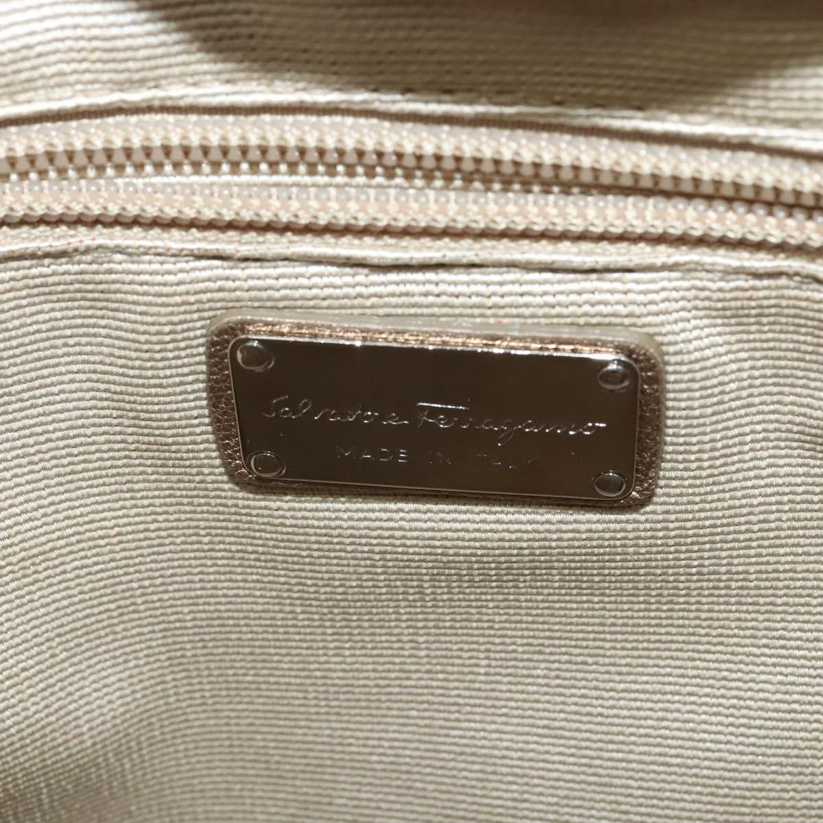 Salvatore Ferragamo Vala tote Nylon, BEIGE, NYLON, Tote bag