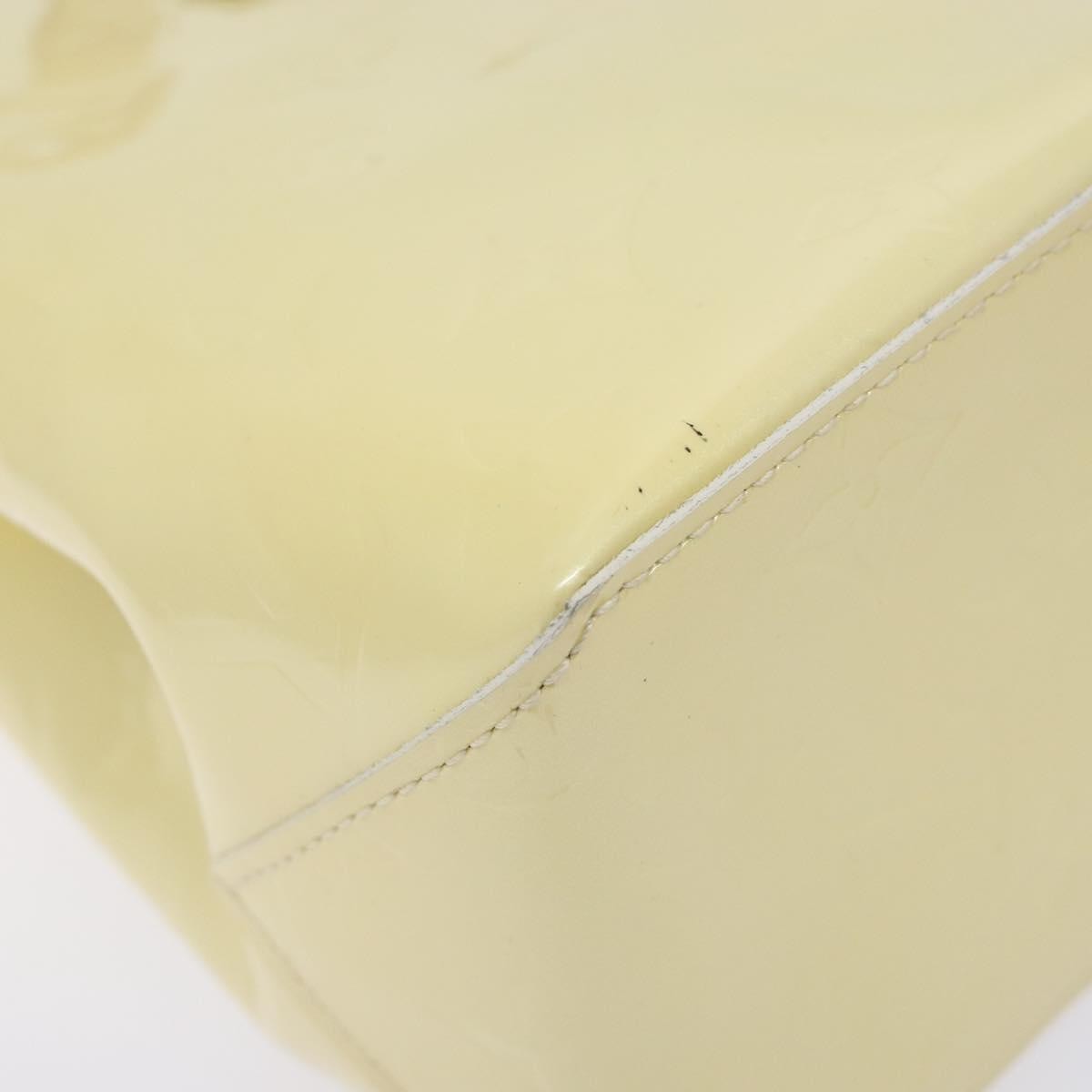 Louis Vuitton Reade Handbag Monogram Vernis, BEIGE, PATENT_LEATHER, Handbag