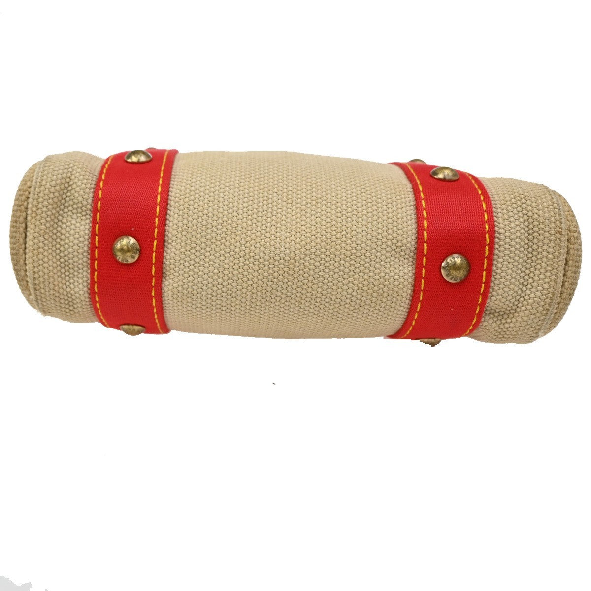 Louis Vuitton Cabas Canvas, RED, CANVAS, Tote bag