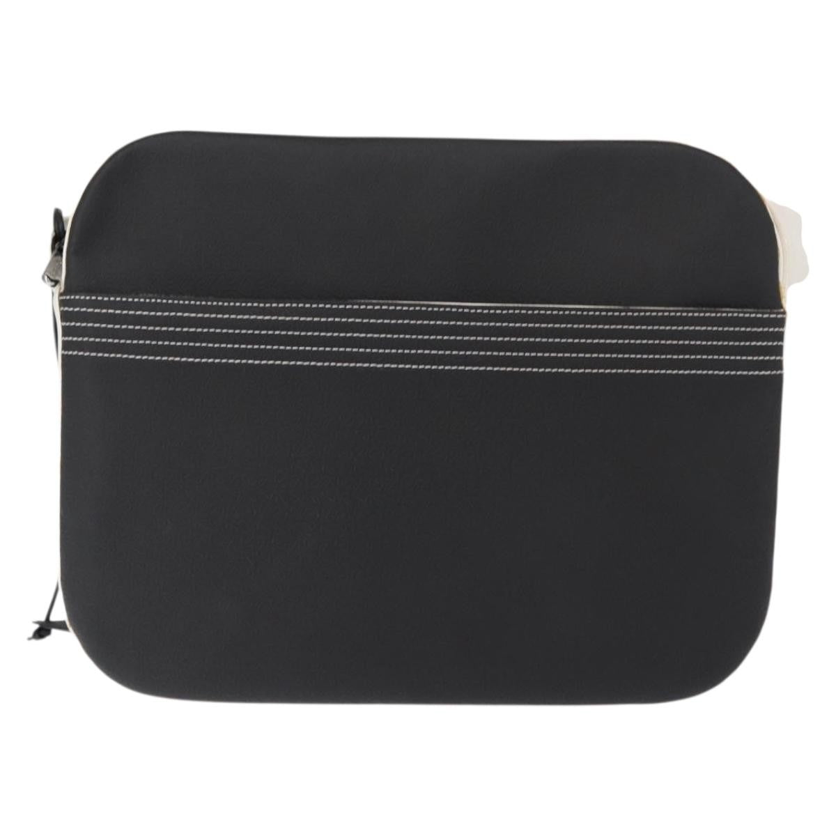 Loewe Anagram Shoulder Bag Leather, BLACK, LEATHER, Shoulder bag