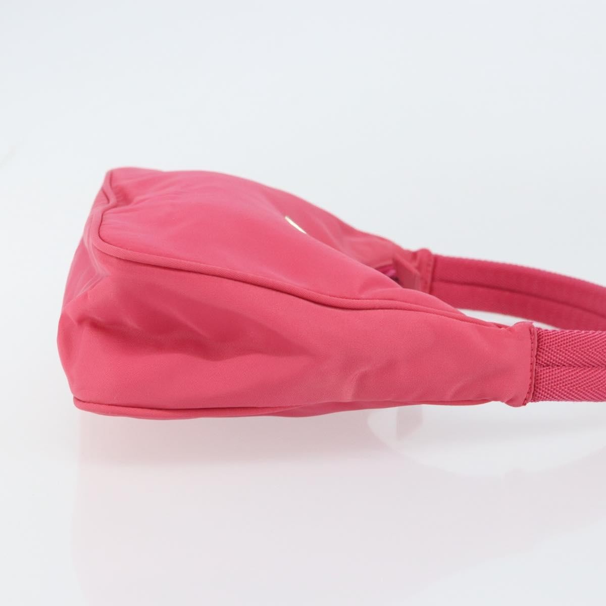 Prada Pochette Shoulder Bag Tessuto, PINK, NYLON, Clutche & pouche